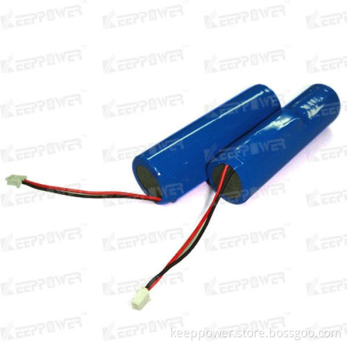 1S1P - KeepPower 3400mah protected li ion battery pack 3.7v best cell for Panasonic
